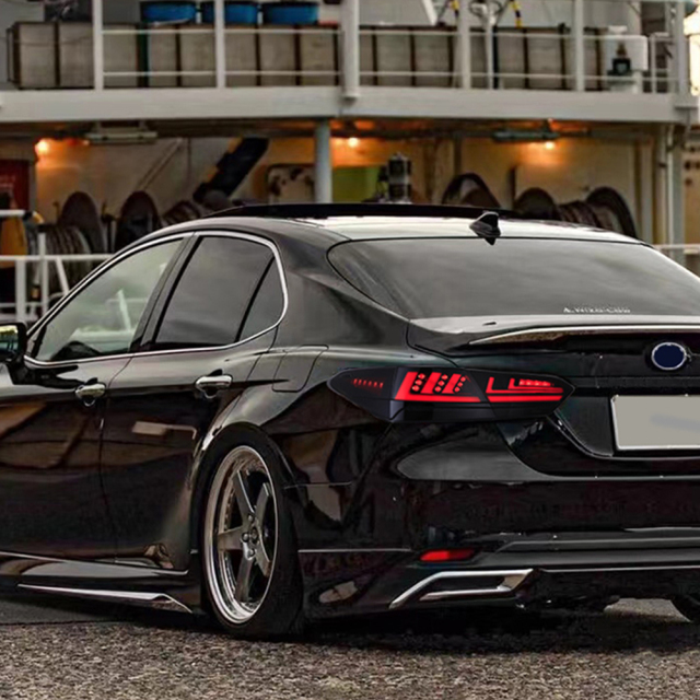 LED Tail Lights For 2018-2024 Toyota Camry SE XSE LE, Lexus Style Tail Light