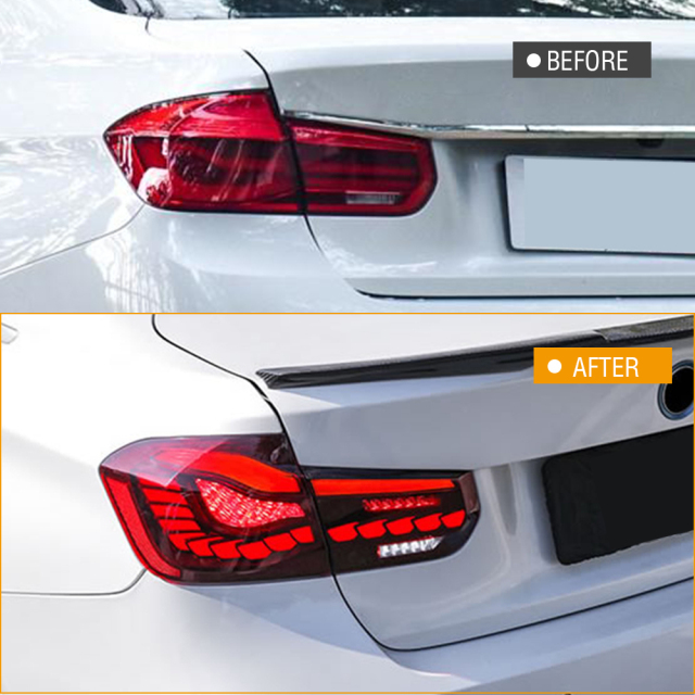Red Tail light For BMW 3 Series 2013-2018 F30 F35 F80 6th Sedan Tail lights Assembly