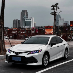 New RGB Headlights For 2018-2024 Toyota Camry LE SE XLE XSE TRD (Quad Projectors Headlights)