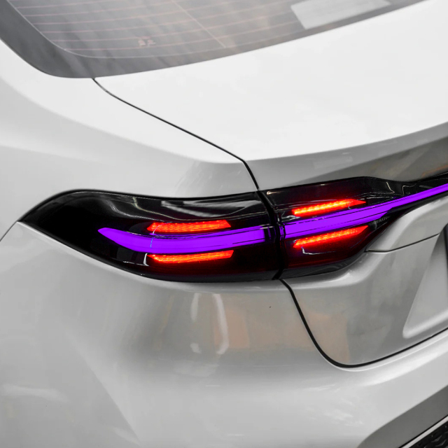 RGB Tail Lights for 2020-2024 Toyota Corolla Start Up Animation DRL Rear Lamp Assembly