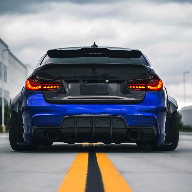 Smoke Tail Lights For 2013-2018 BWM 3-Series F30 F35 F80 M3 Tail Light Assembly