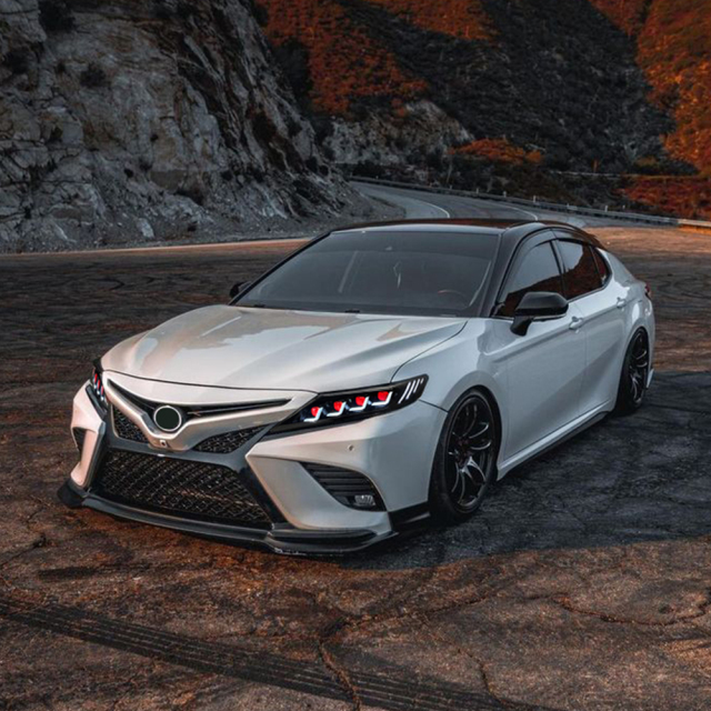 Demon Eye Headlights For 2018-2024 Toyota Camry LE SE XLE XSE TRD (Quad Projectors Headlights)