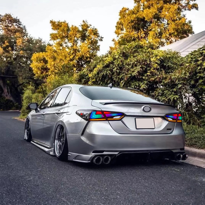 RGB Tail Light For 2018-2024 Toyota Camry LE/SE/XLE/XSE/TRD Tail Light Assembly