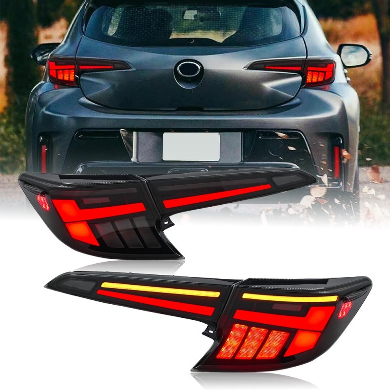 Led Tail Light for 2020-2024 Toyota US Corolla Hatchback Rear Lamp Assembly