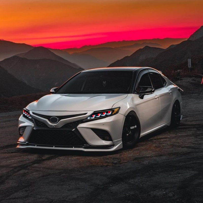Demon Eye Headlights For 2018-2024 Toyota Camry LE SE XLE XSE TRD (Quad Projectors Headlights)