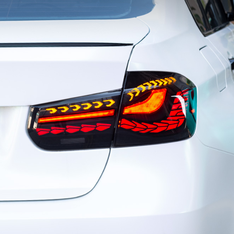 Smoke Tail Lights For 2013-2018 BWM 3-Series F30 F35 F80 M3 Tail Light Assembly
