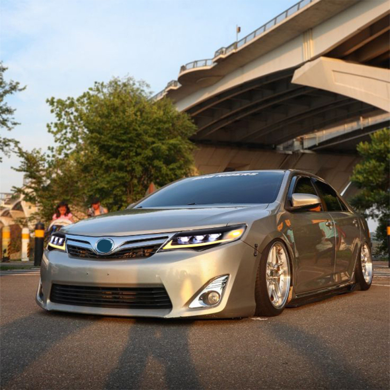 Triple Beams Led Headlight For 2012-2014 Toyota Camry Headlight Assembly