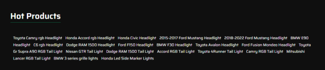 New Led Tail Lights for 2020-2024 Toyota Corolla