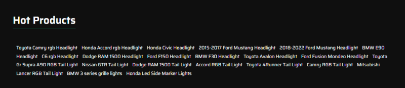 New Led Tail Lights for 2020-2024 Toyota Corolla