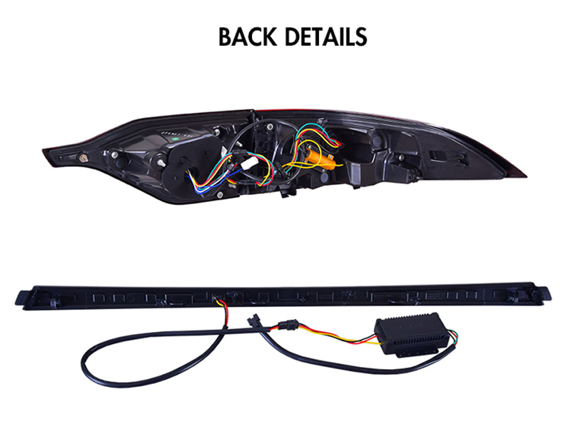 Somke Tail Light For 2020-2023 Toyota Corolla US Sequen Tail lamp Assembly