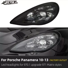 Panamera 970.1upgrade 2021 PDLS style headlamp,No bumper change