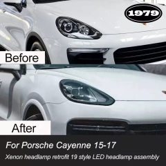 Cayenne（958.2）upgrade 2018 model（9Y0）headlights