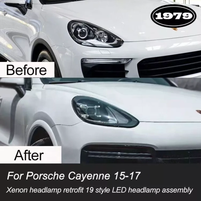 Cayenne（958.2）upgrade 2018 model（9Y0）headlights