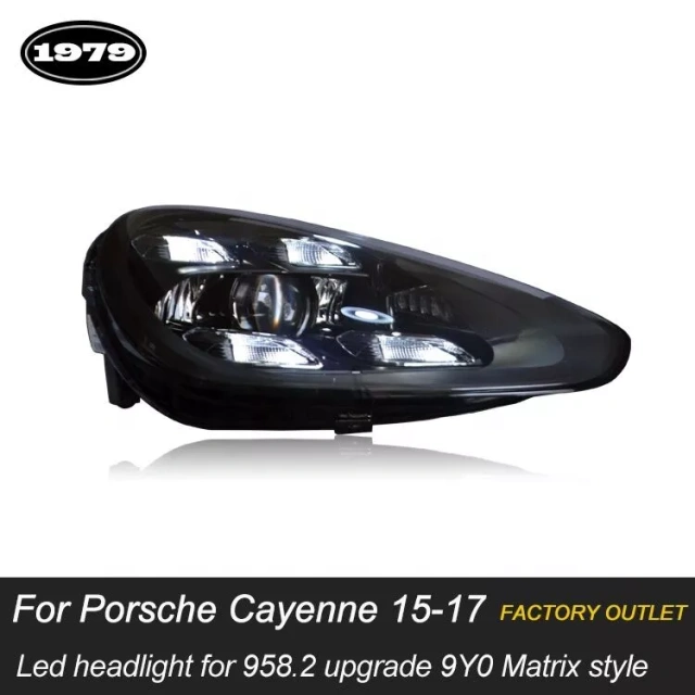 Cayenne (958.2) upgrade 2021 PDLS style LED headlights