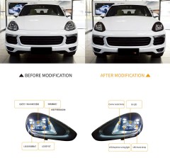 958.2 Upgrade 9Y0 19 style LED headlights