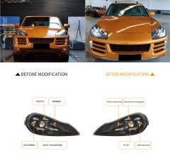 957 Upgrade 9Y022 Matrix Style LED Headlights