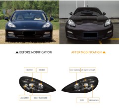 970.1 Upgrade 971 21 PDLS style LED headlights Suitable for 10-13 Pamela models