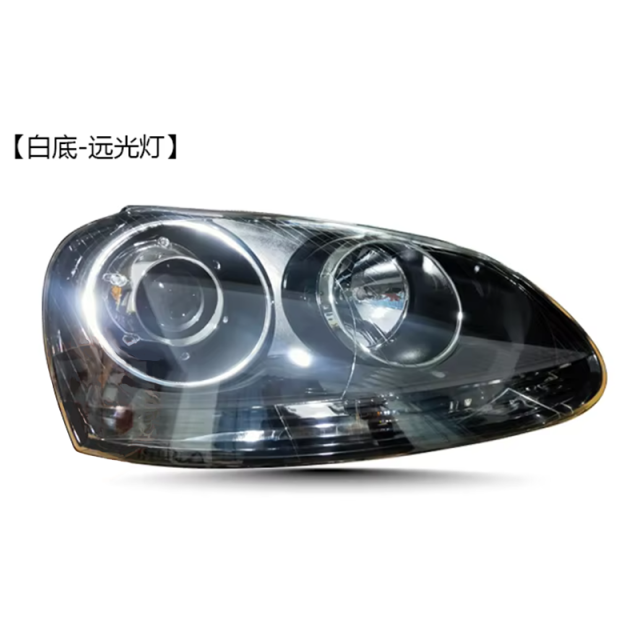 Modified Led Auto Car Front Light for 2005-2011 VW GOLF 5/JETTA HEADLAMP with Lens