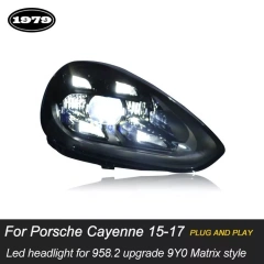 Cayenne (958.2) upgrade 2021 PDLS style LED headlights