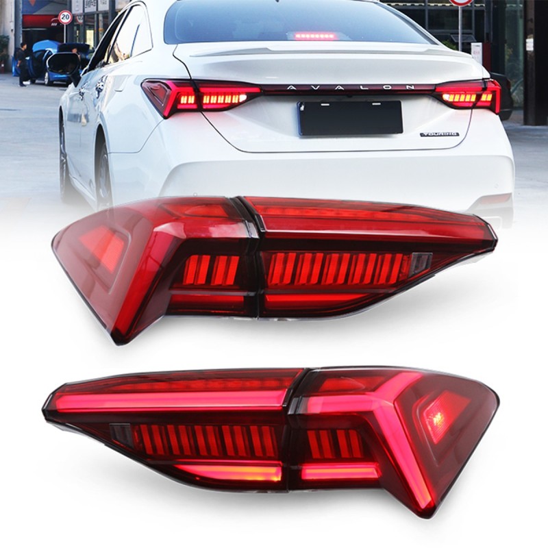 Red Tail Light For 2019-2021 Toyota Avalon Tail Light Assembly