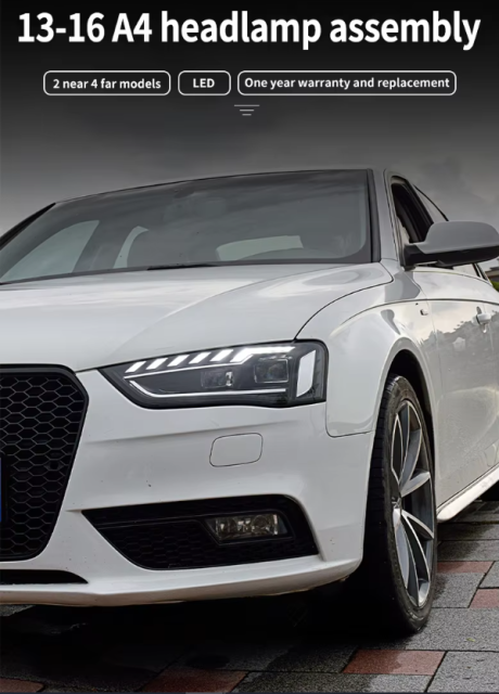 Auto Lighting Systems Auto Parts Headlights for 13-16 AUDI A4 B8PA No reviews yet