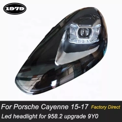 Cayenne（958.2）upgrade 2018 model（9Y0）headlights