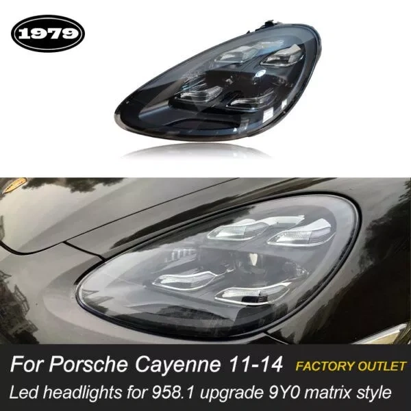Cayenne（958.1）upgrade 2021 PDLS style headlights