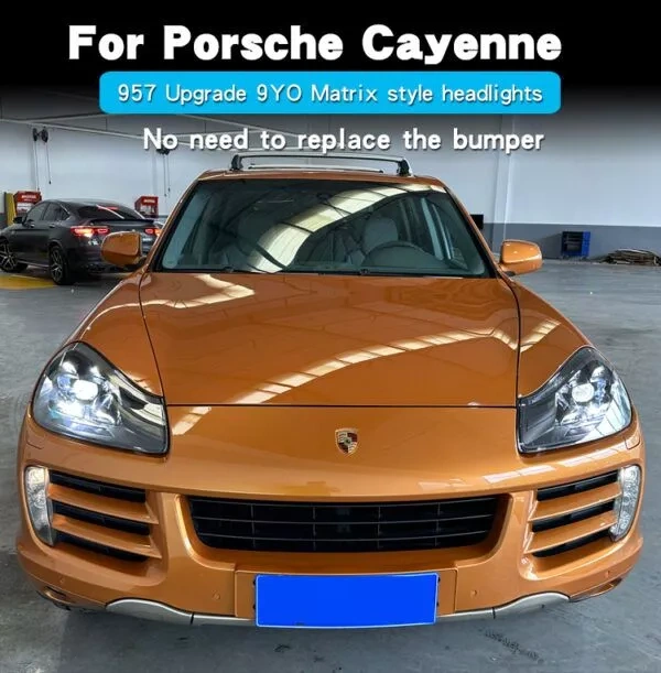 Cayenne（957）upgrade 2021 PDLS style LED headlights