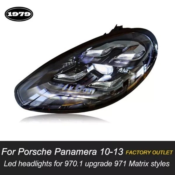 Panamera 970.2 upgrade 2021 PDLS style headlamp