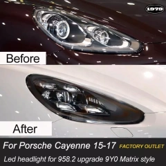 Cayenne (958.2) upgrade 2021 PDLS style LED headlights
