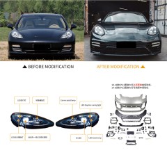 970.1 Upgrade 971 21 Matrix LED Headlights Suitable for 10-13 models of Panamera
