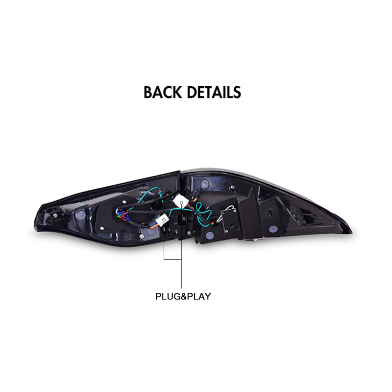 Red Tail Light For 2019-2021 Toyota Avalon Tail Light Assembly