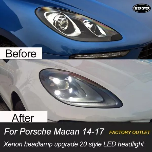 Macan 95B.1 upgrade 2020 Led Headlights