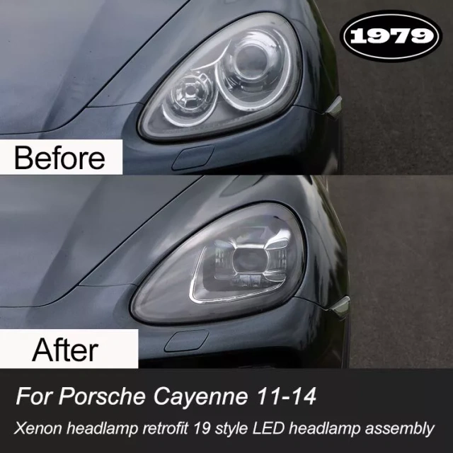 Cayenne（958.1）upgrade 2018 model（9Y0）headlights