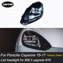 Cayenne（958.2）upgrade 2018 model（9Y0）headlights
