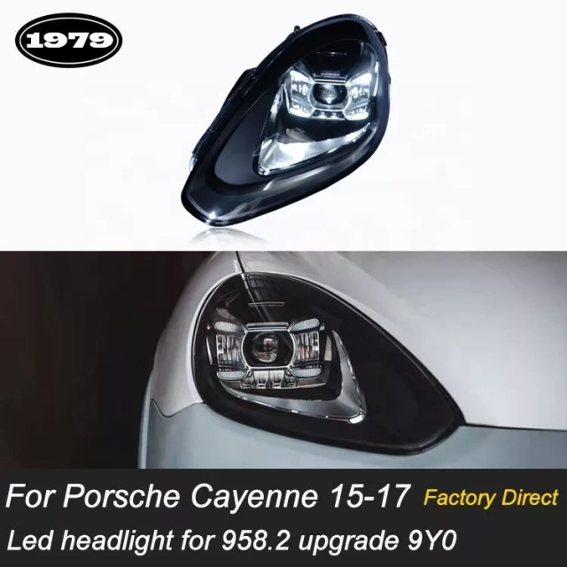Cayenne（958.2）upgrade 2018 model（9Y0）headlights