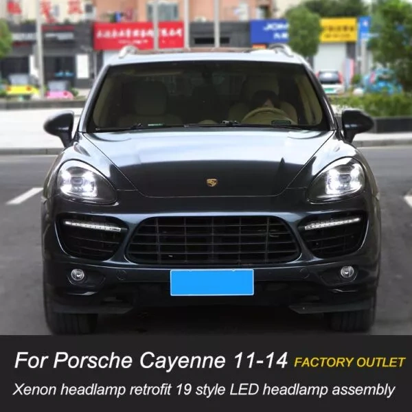 Cayenne（958.1）upgrade 2018 model（9Y0）headlights