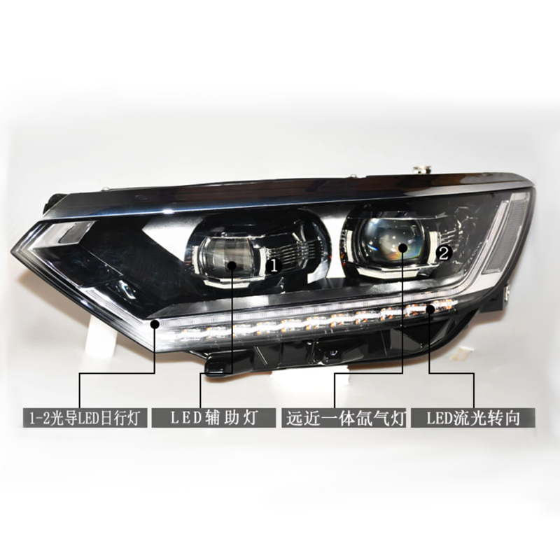 Modified Led Auto Car Front Light for 17 MAGOTAN/PASSAT B8 HEADLAMP