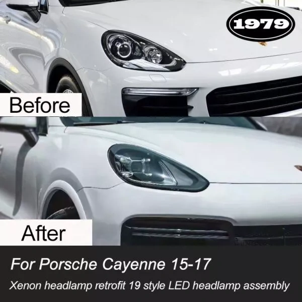 Cayenne（958.2）upgrade 2018 model（9Y0）headlights