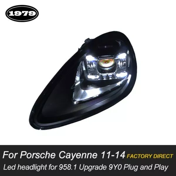 Cayenne（958.1）upgrade 2018 model（9Y0）headlights