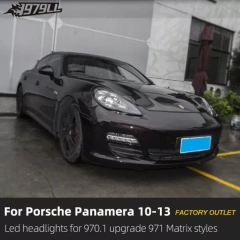 Panamera 970.1upgrade 2021 PDLS style headlamp,No bumper change