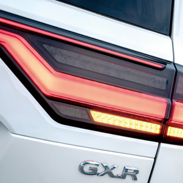 Suitable for Landcruiser LC300 through the tail light Tail light assembly running water steering