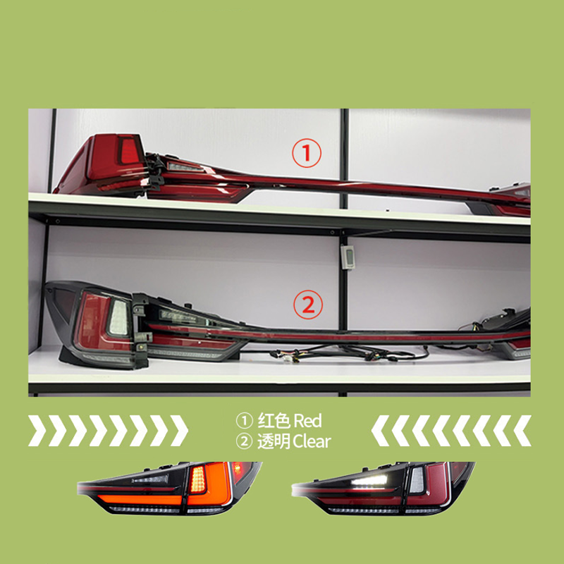 Fits 2016-2021 Lexus RX300h 450 200T Running Tail Lights