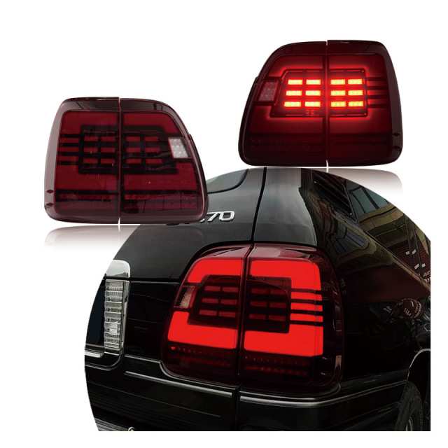 Suitable for Lexus LX470 Tail Light Assembly Modification LED running steering running water 2004-2007