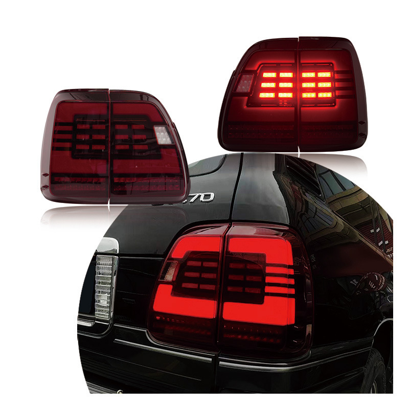 Suitable for Lexus LX470 Tail Light Assembly Modification LED running steering running water 2004-2007