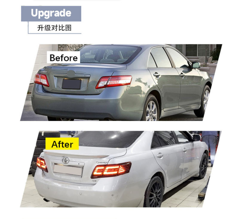 Suitable for 2007-2011 Toyota Camry Tail light assembly modification Running lights brake steering