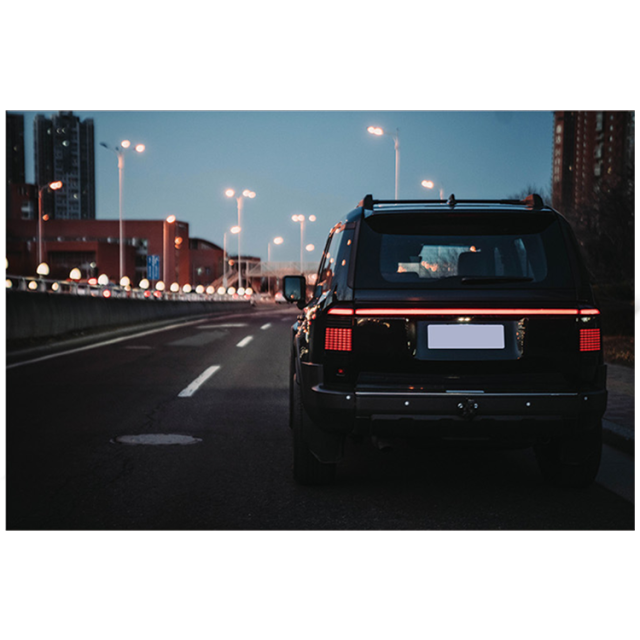 Suitable for 24 Toyota Prado LC250 Run through Tail Lights  LED flow turn signal lights modified tail lights