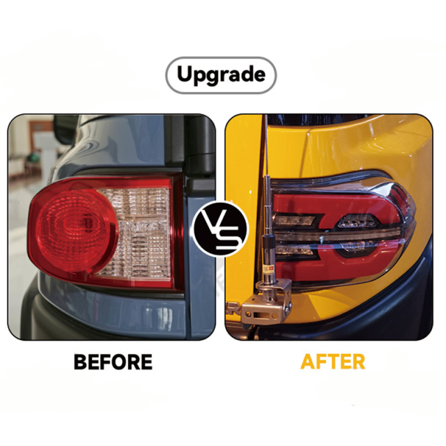 Suitable for 07-15 Toyota FJ Kurusawa tail light assembly LED retrofit tail light brake light