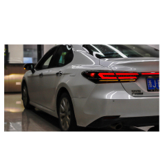 Модифицированные задние задние фонари для 2018-2022 Toyota Camry через задние фонари светодиодные задние фонари в сборе