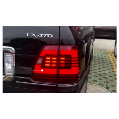 Suitable for Lexus LX470 Tail Light Assembly Modification LED running steering running water 2004-2007